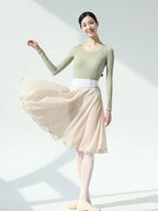 Ballet Skirt | Sheer Flowing Silhouette