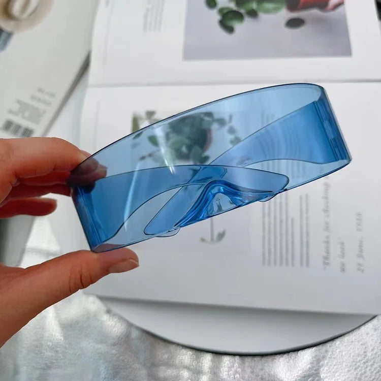 Visor Sunglasses | Futuristic Mirror Lens | Unisex