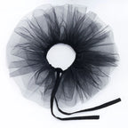 Ruff Neck Collar | Tulle Mesh | Victorian & Clown