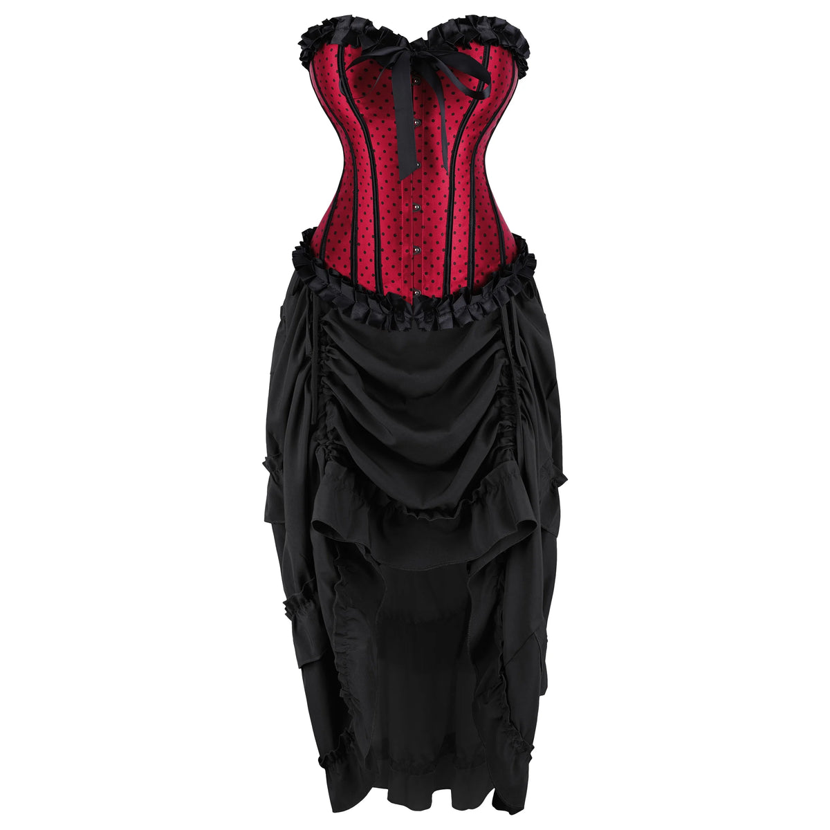 Gothic Overbust Corset | Skirt Options
