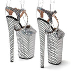 Shiny Platform Sandal Heel – 9 Inch Stage & Pole Dance