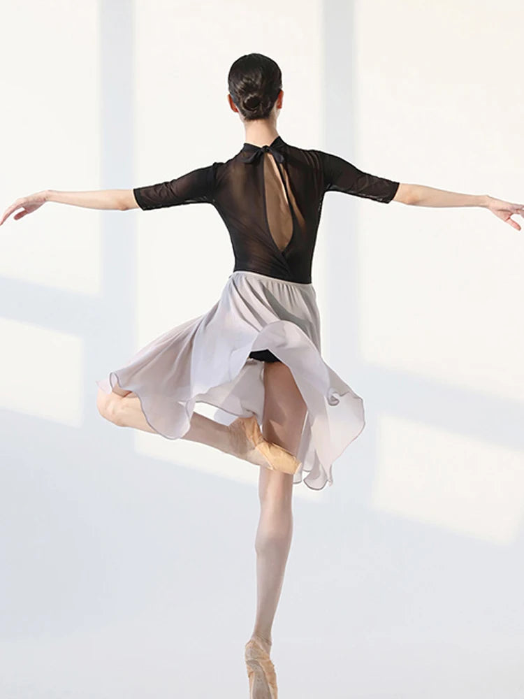 Ballet Skirt | Sheer Flowing Silhouette