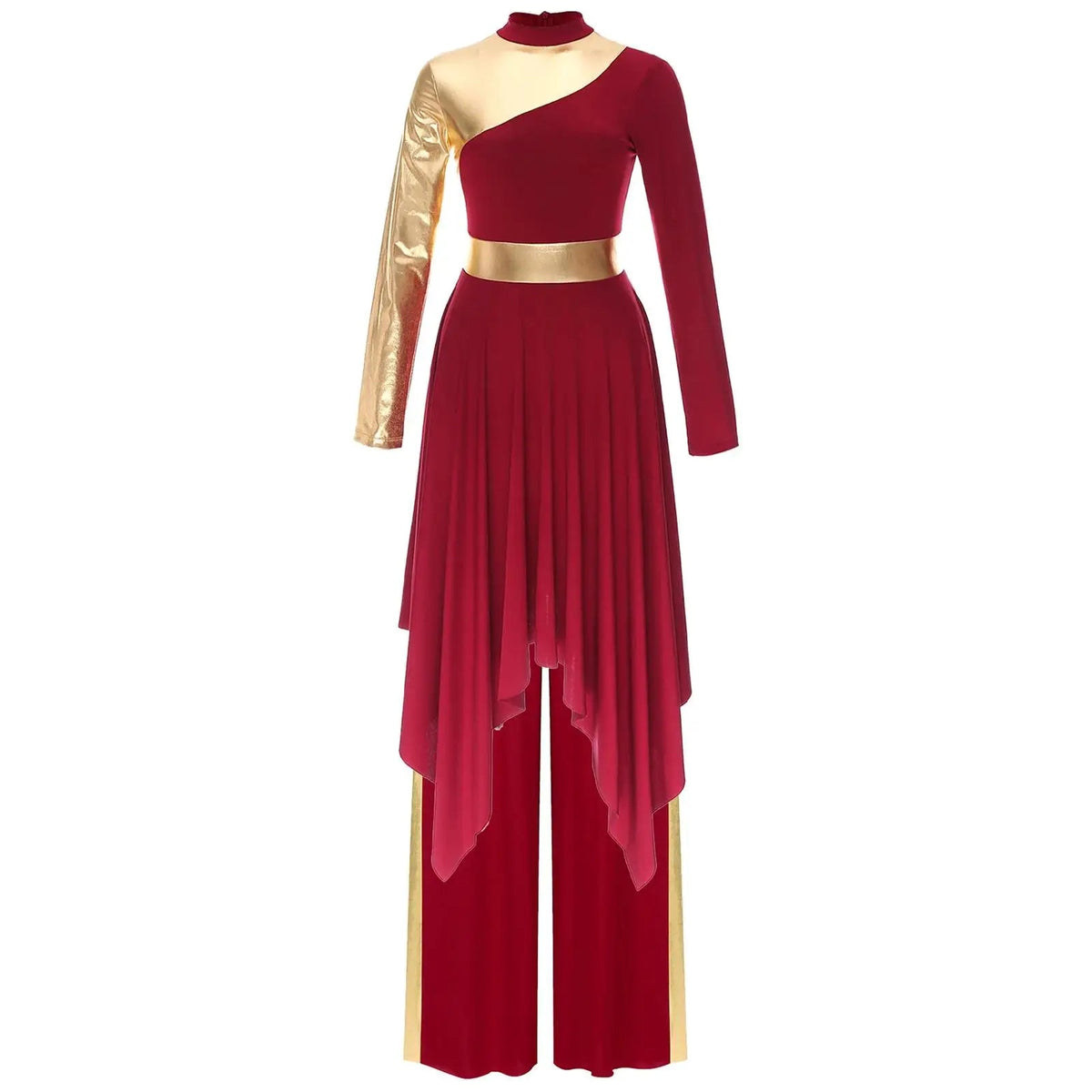 Praise Dance Set | Metallic Contrast