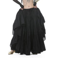 Tribal Gypsy Belly Dance Skirt | 21-Yard Linen Maxi