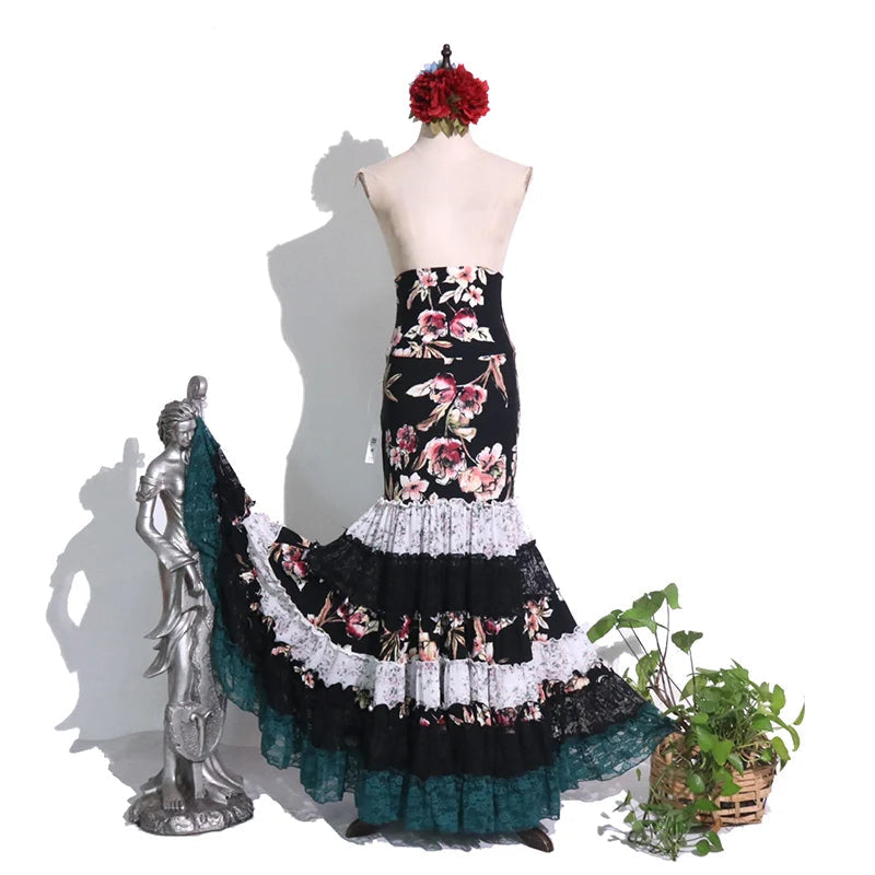 Multi-Tier Flamenco Skirt | Gypsy Ruffle | XXS-6XL