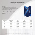 Rhinestone Long-Sleeve Leotard | Butterfly · Leopard · Snake · Starburst