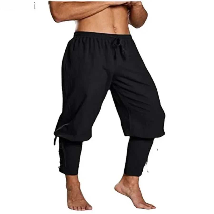 Men’s Pirate Trousers | Lace-Up Legs
