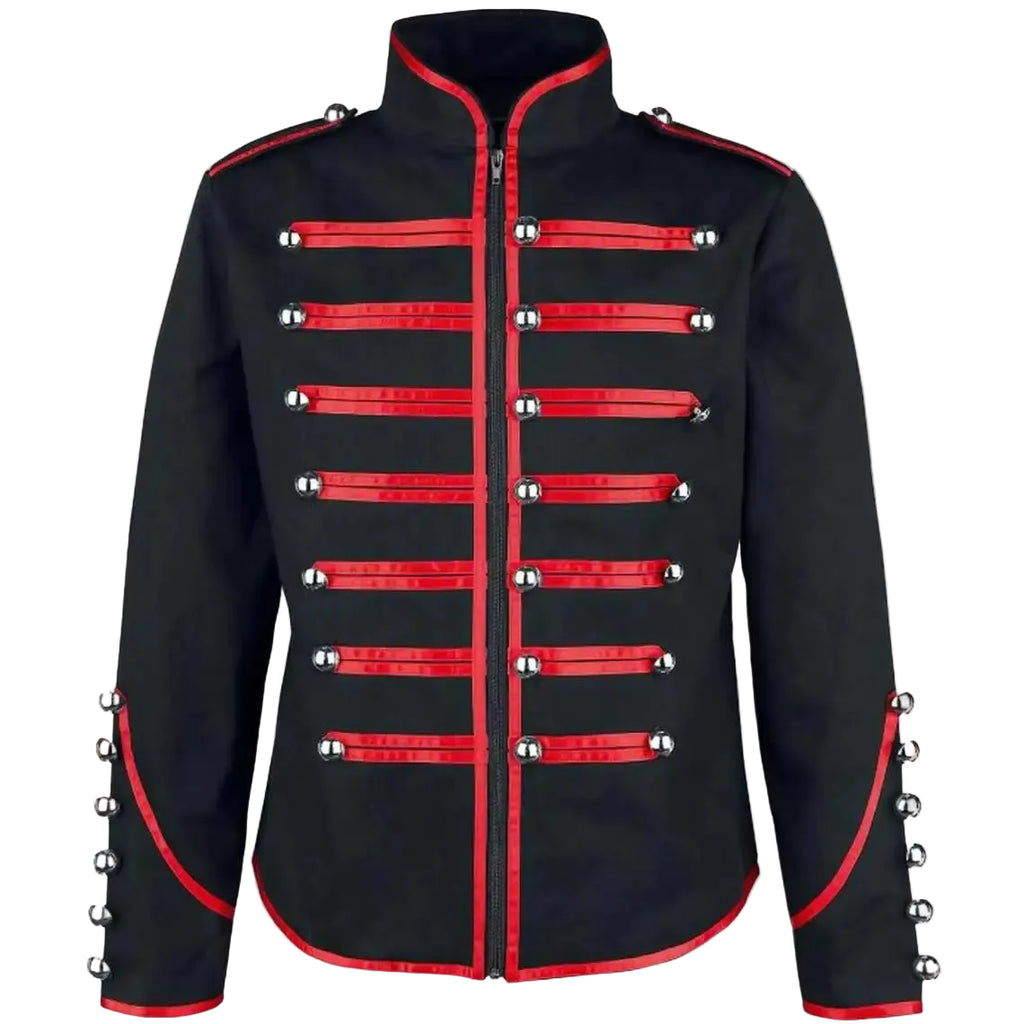 Military Frock Coat | Steampunk Gothic | Stand Collar