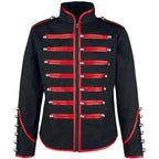 Military Frock Coat | Steampunk Gothic | Stand Collar