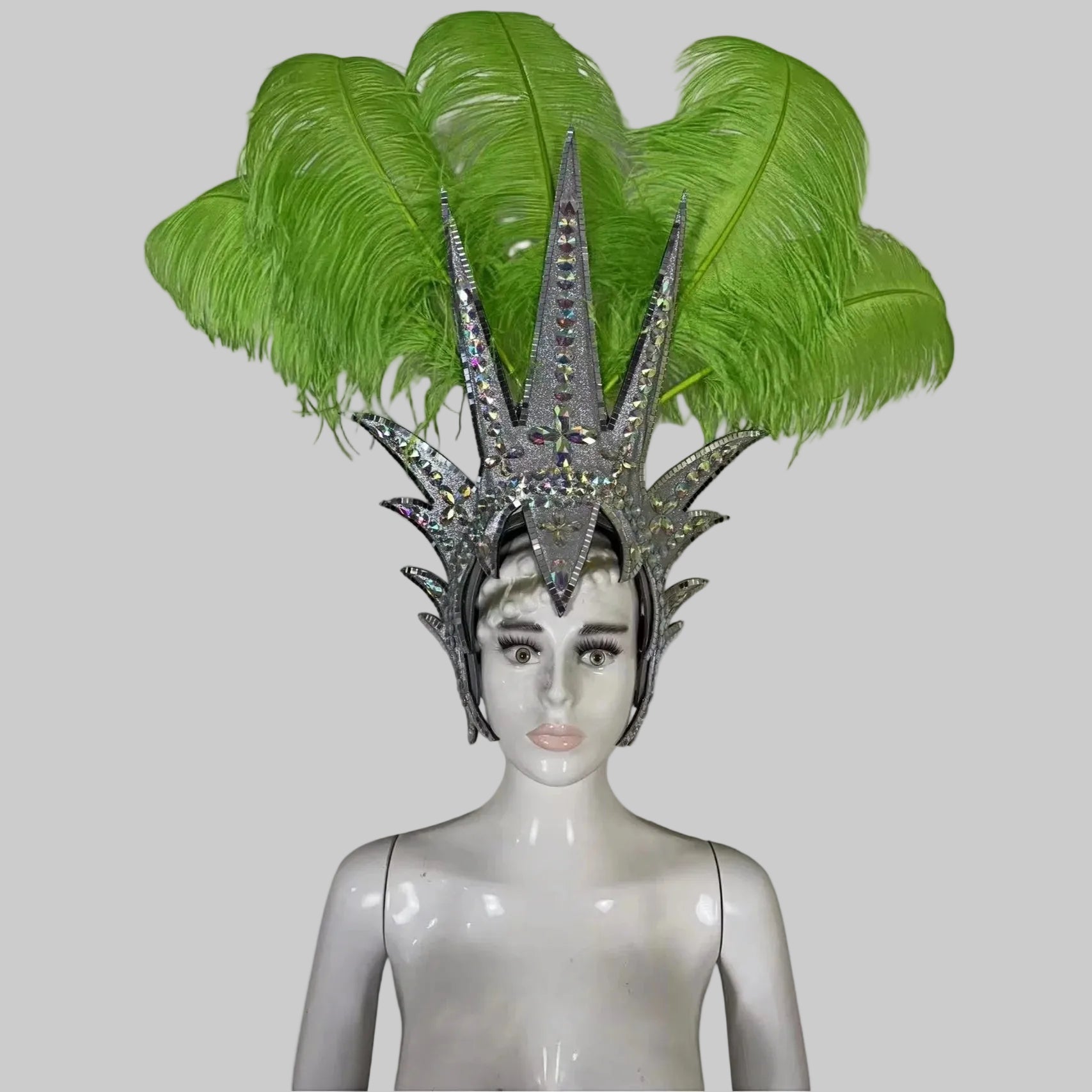 Feather Headdress - Samba Carnival Performance Crown