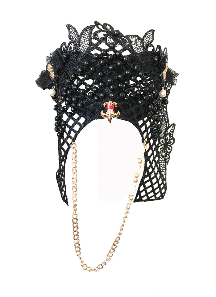 Venetian Cat Mask | Lace & Veil | 16 Styles