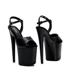 20cm Platform Sandals - High Heel Slip-On Dance Shoes