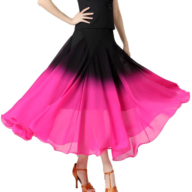 Dance Skirt | Flowing Gradient Hem