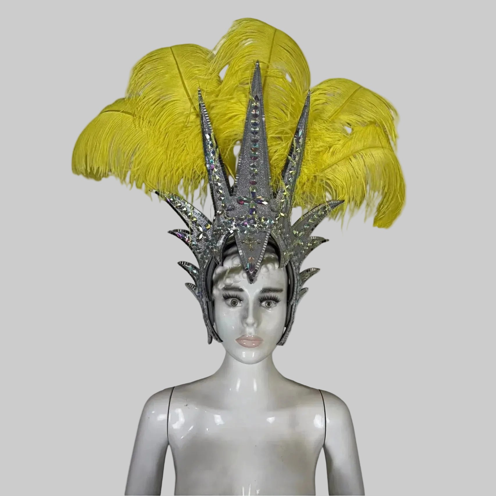 Feather Headdress - Samba Carnival Performance Crown