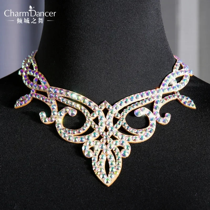 Rhinestone Statement Necklace | Belly Dance & Oriental Dance