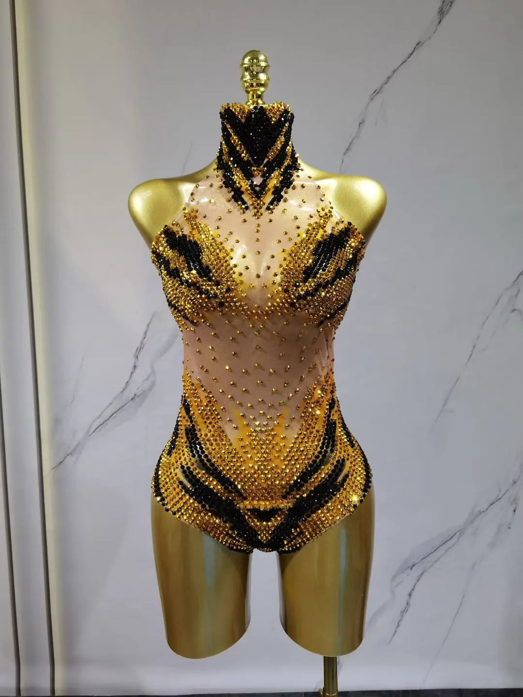 Sequin Performance Bodysuit | Fitted Sparkle