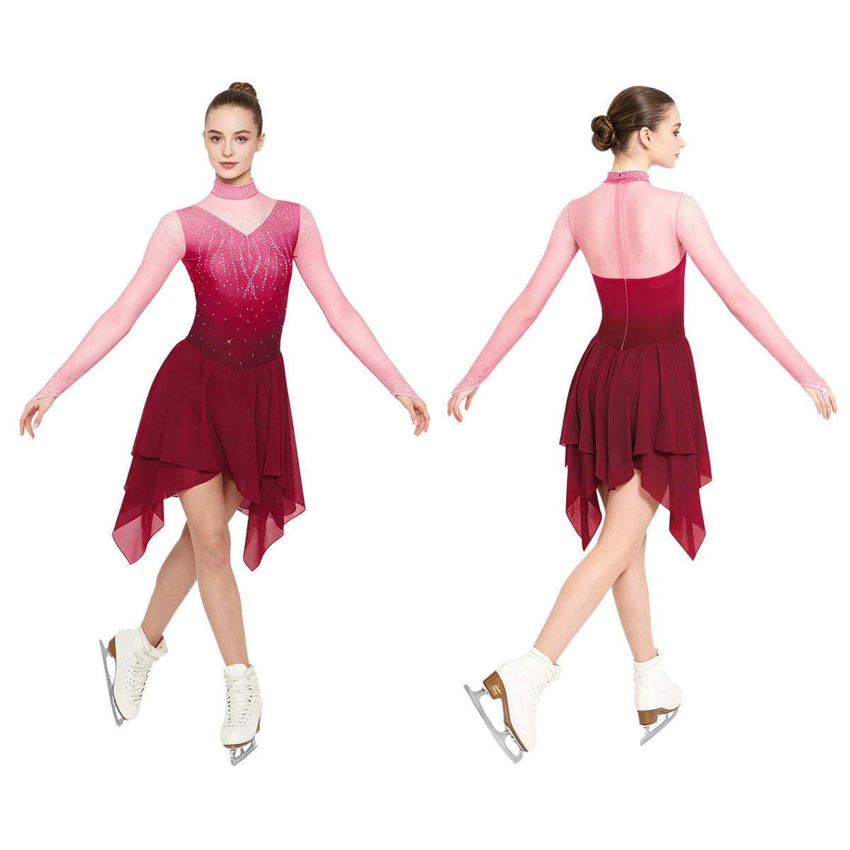 Starlight Rhinestone Dance Leotard Dress