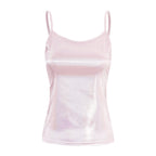 Metallic Cami Vest Top | Rave Festival Tank
