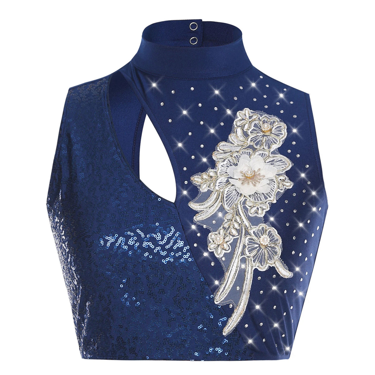 Starlight Floral Appliqué Lyrical Dance Set