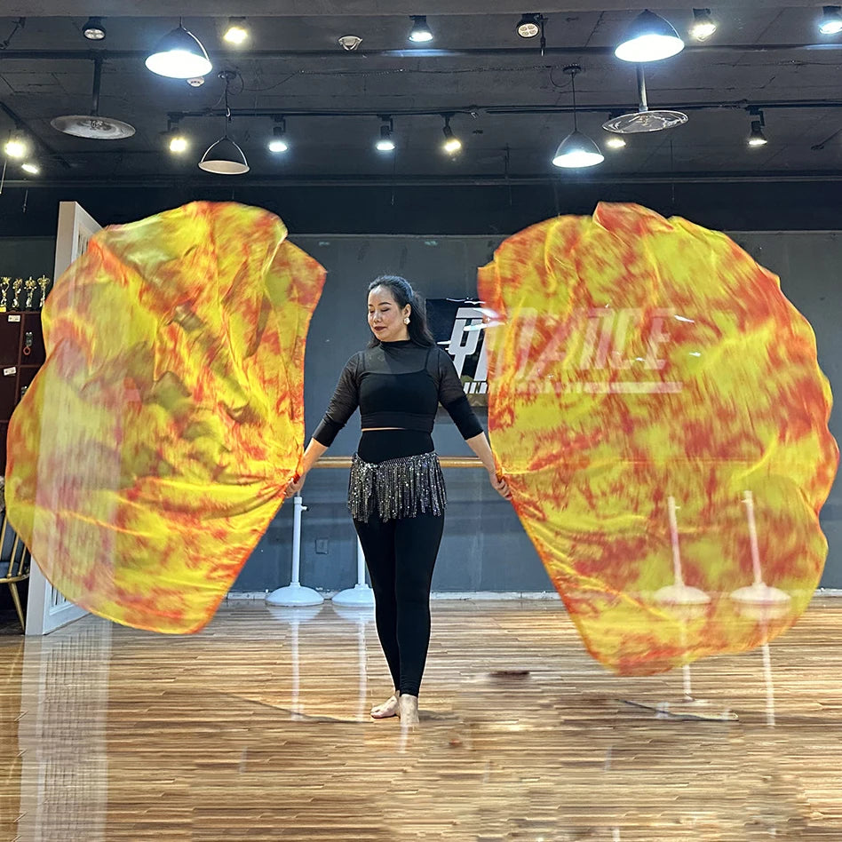 Praise Worship Dance Flags | Set of 2 | Silk Chiffon