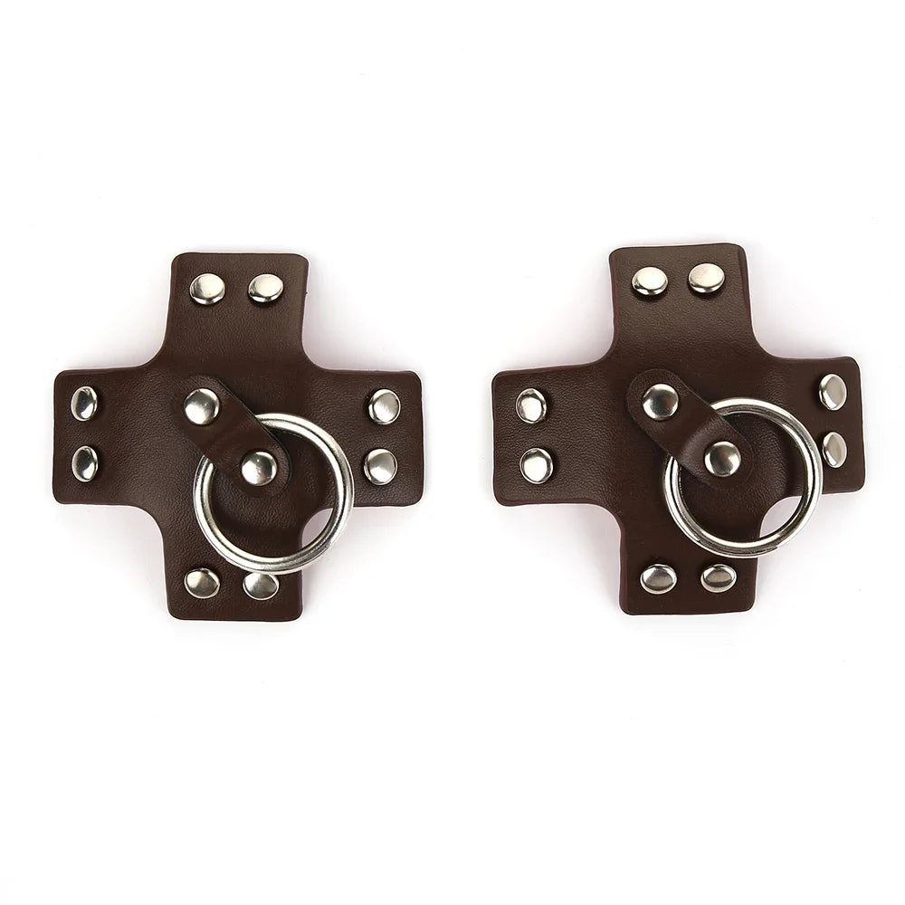 Rhinestone & Metal Nipple Covers - Reusable Pasties for Performers
