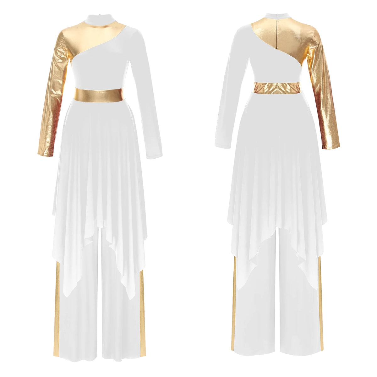 Praise Dance Set | Metallic Contrast