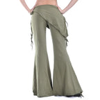 Tribal Belly Dance Flare Pants | Bead Detail | 15 Colors