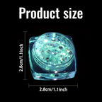Glow-in-the-Dark Chunky Glitter Gel Set | 6pcs Body Glitter