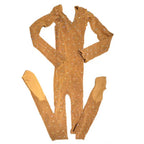 Rhinestone Fishnet Bodysuit Stocking — Full-Body Dance Jumpsuit