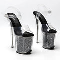 20CM Platform Pole Dance Heels - 8 Inch High Heel Performance Sandals