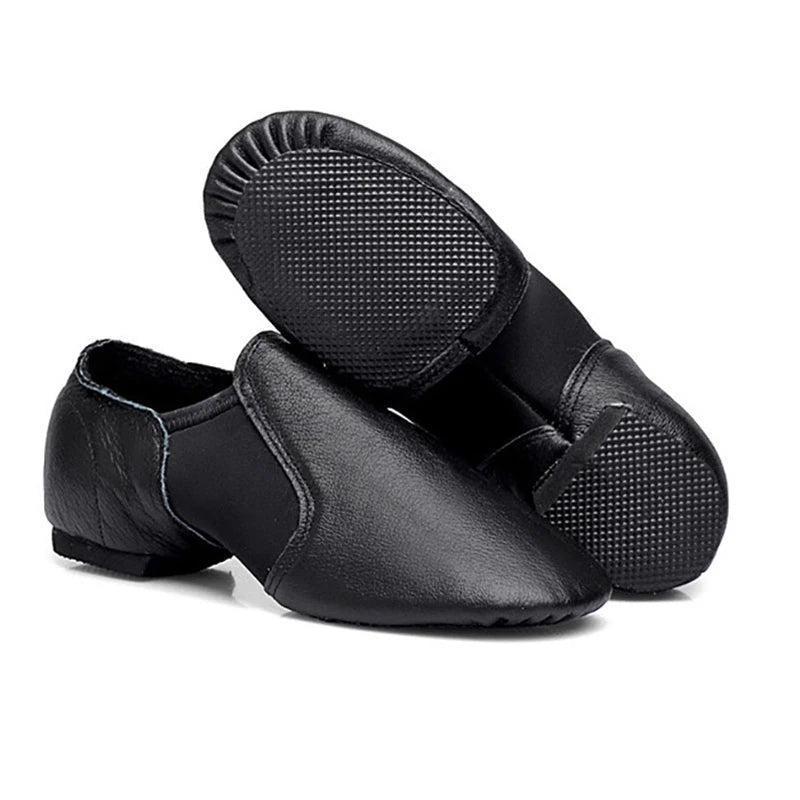 Leather Jazz Dance Shoes | Split Sole