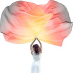 Praise Worship Dance Flags | Set of 2 | Silk Chiffon