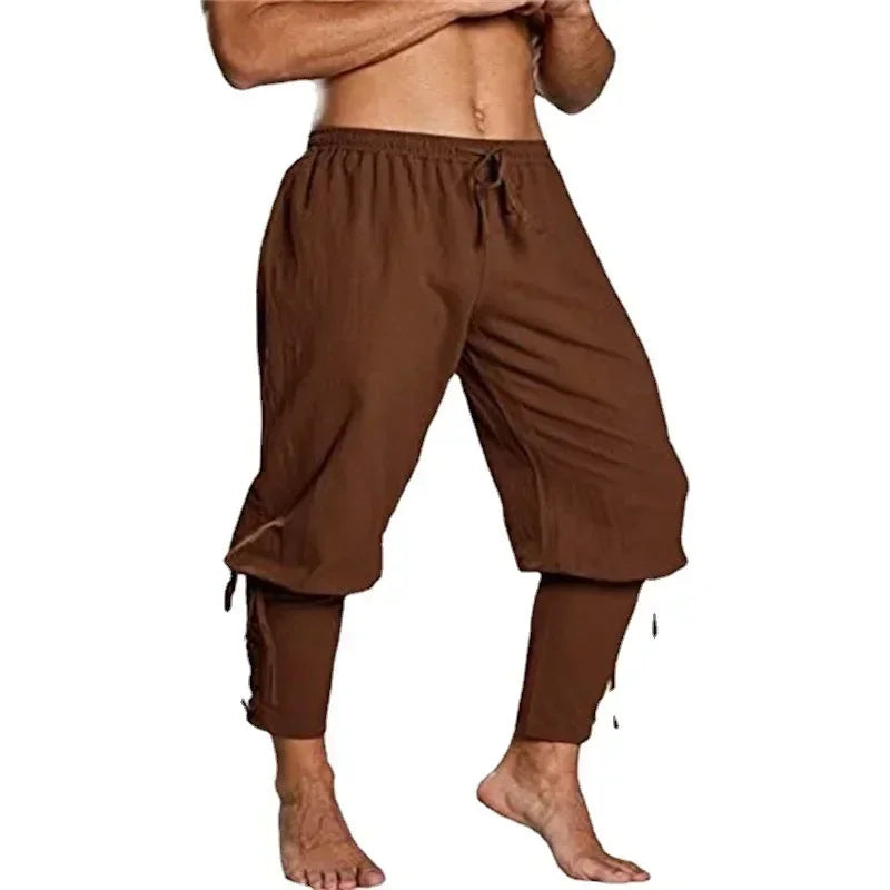 Men’s Pirate Trousers | Lace-Up Legs