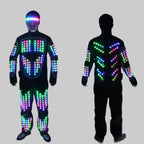 Full Color LED Robot Suit - Luminous Performance Costume for Dancers
