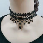 Gothic Lace Choker Necklace | Neo-Gothic & Steampunk