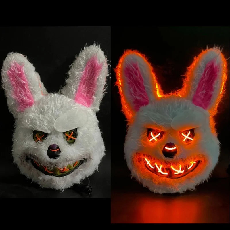 Light-Up Animal Masks | Rabbit & Bear