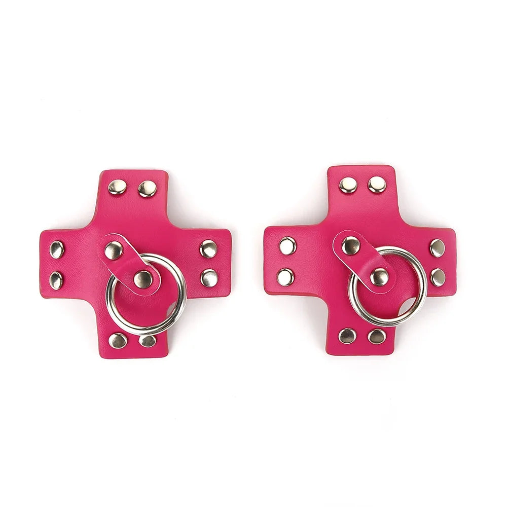 Rhinestone & Metal Nipple Covers - Reusable Pasties for Performers