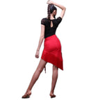 Latin Dance Fringe Skirt | Salsa & Tango | Wrap Tassel Mini