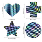 Laser Sequin Nipple Pasties | Ultra-Thin | Multi-Shape