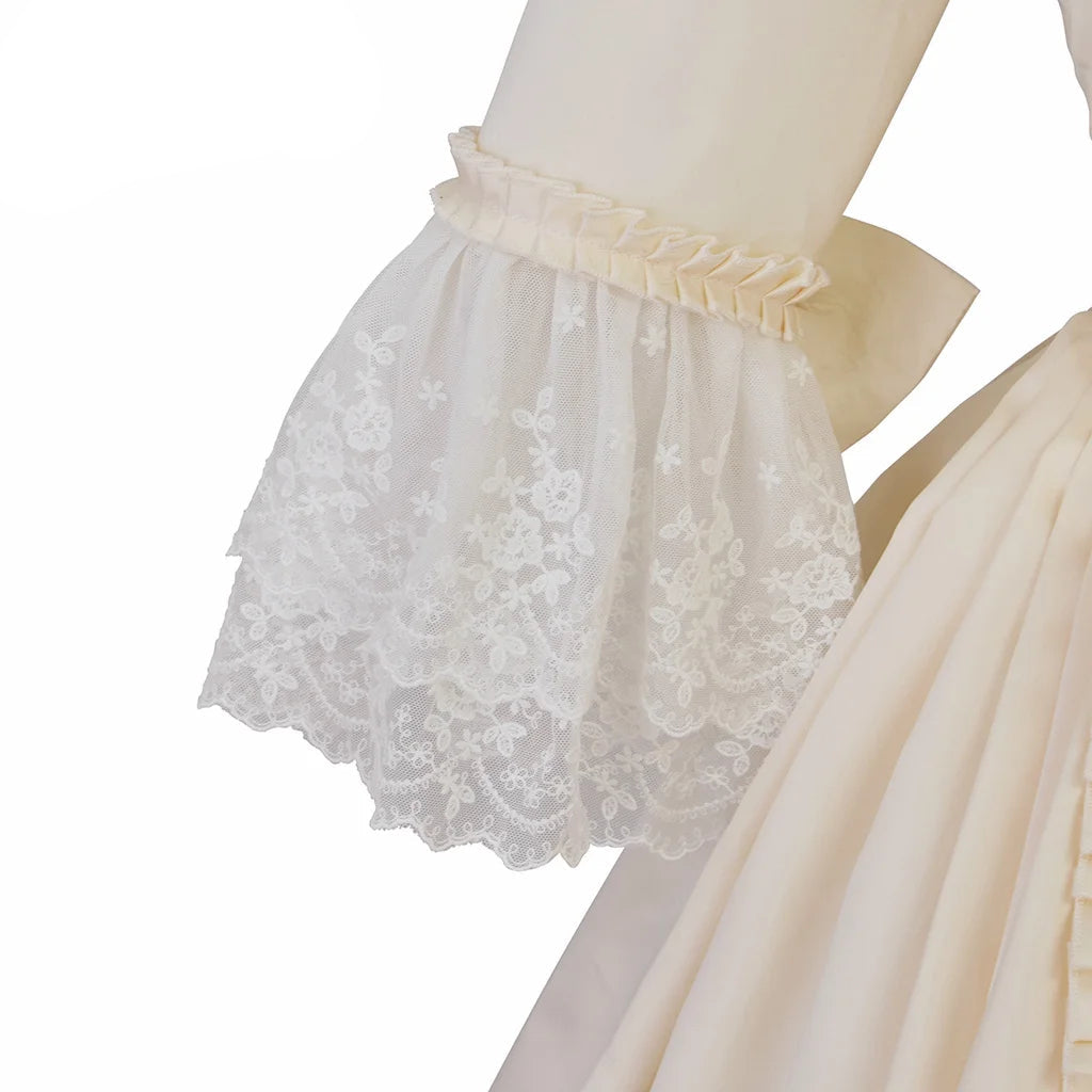 Queen Charlotte Gown | Ivory Regency Ball Gown
