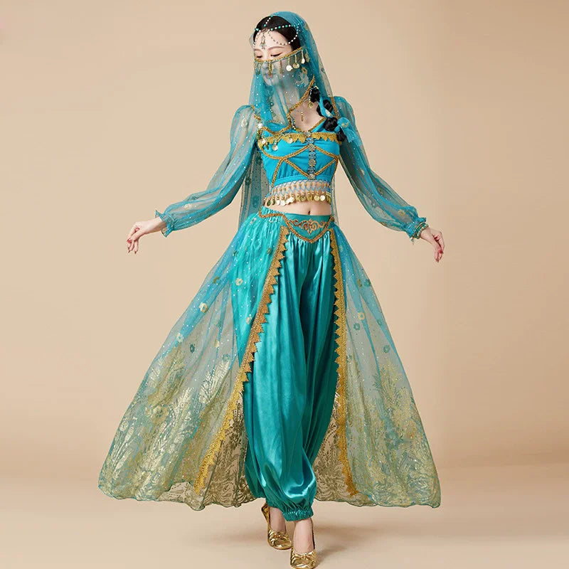 Arabian Princess Costume | Bollywood Belly Dance Set
