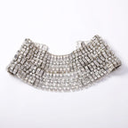 Statement Collar Necklace | Layered Geometric