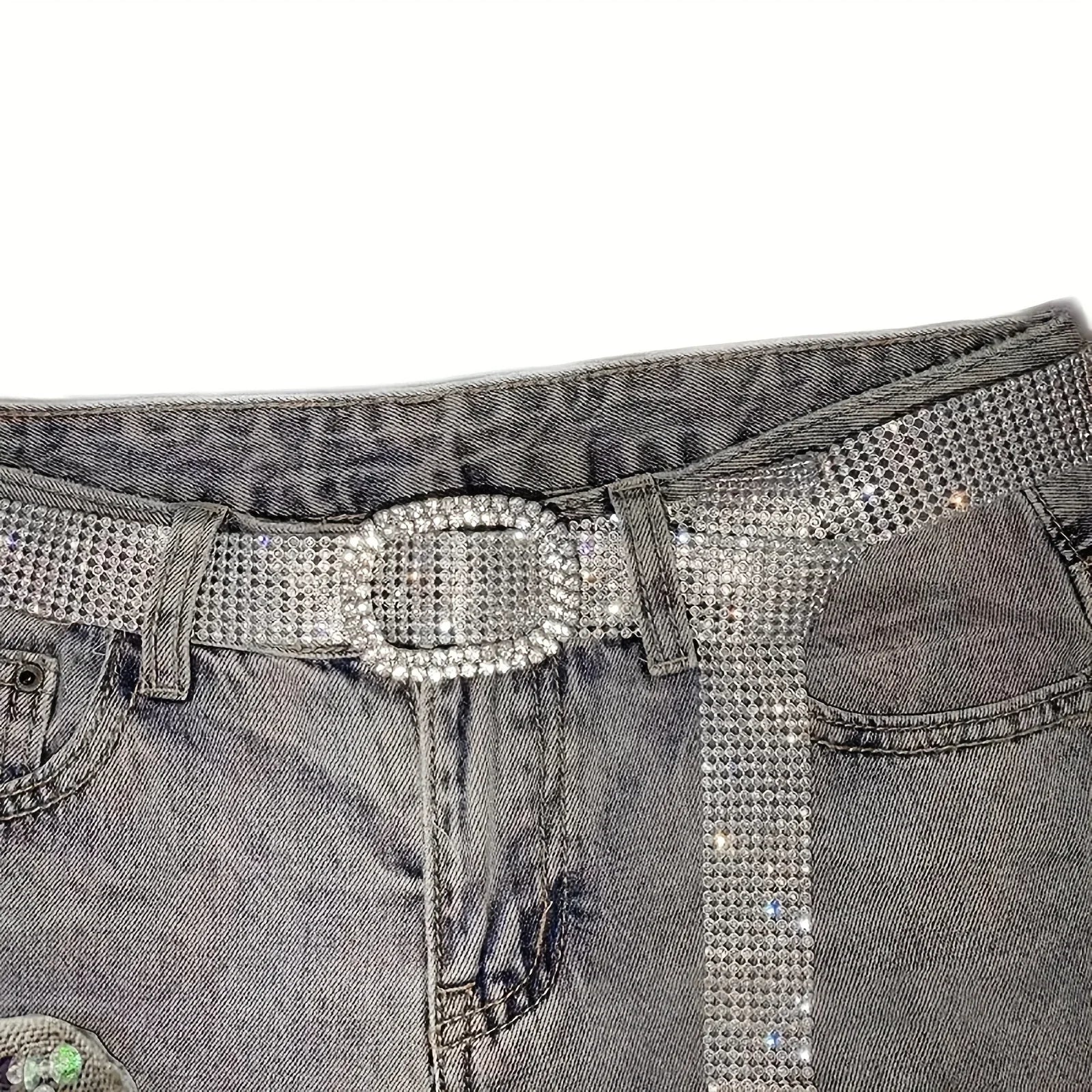 Full Rhinestone Wide Belt | Stage & Dressy