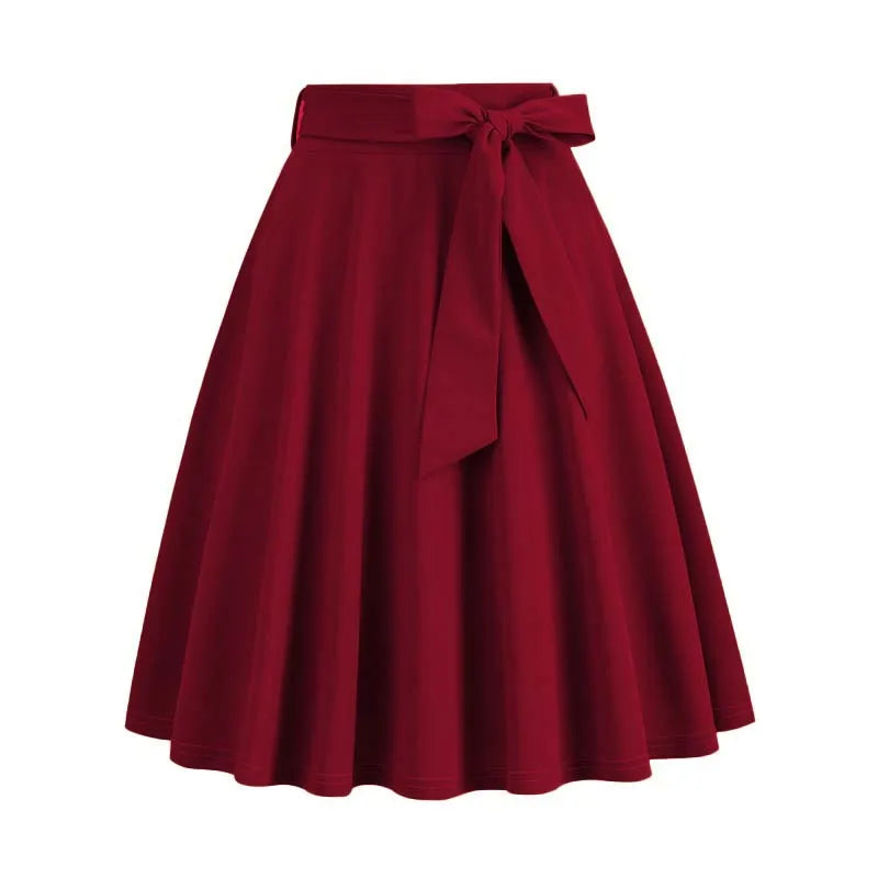 Swing Skirt | A-Line Midi | 50s Retro
