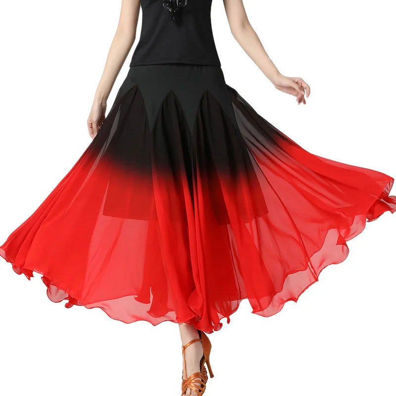 Dance Skirt | Flowing Gradient Hem