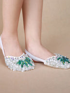 Sequin Belly Dance Toe Pads | Beaded Foot Thong