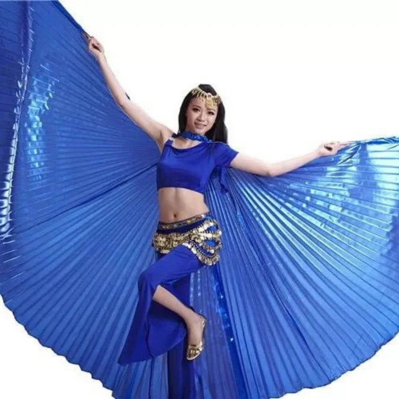 Belly Dance Wings | Pleated | Adjustable Sticks