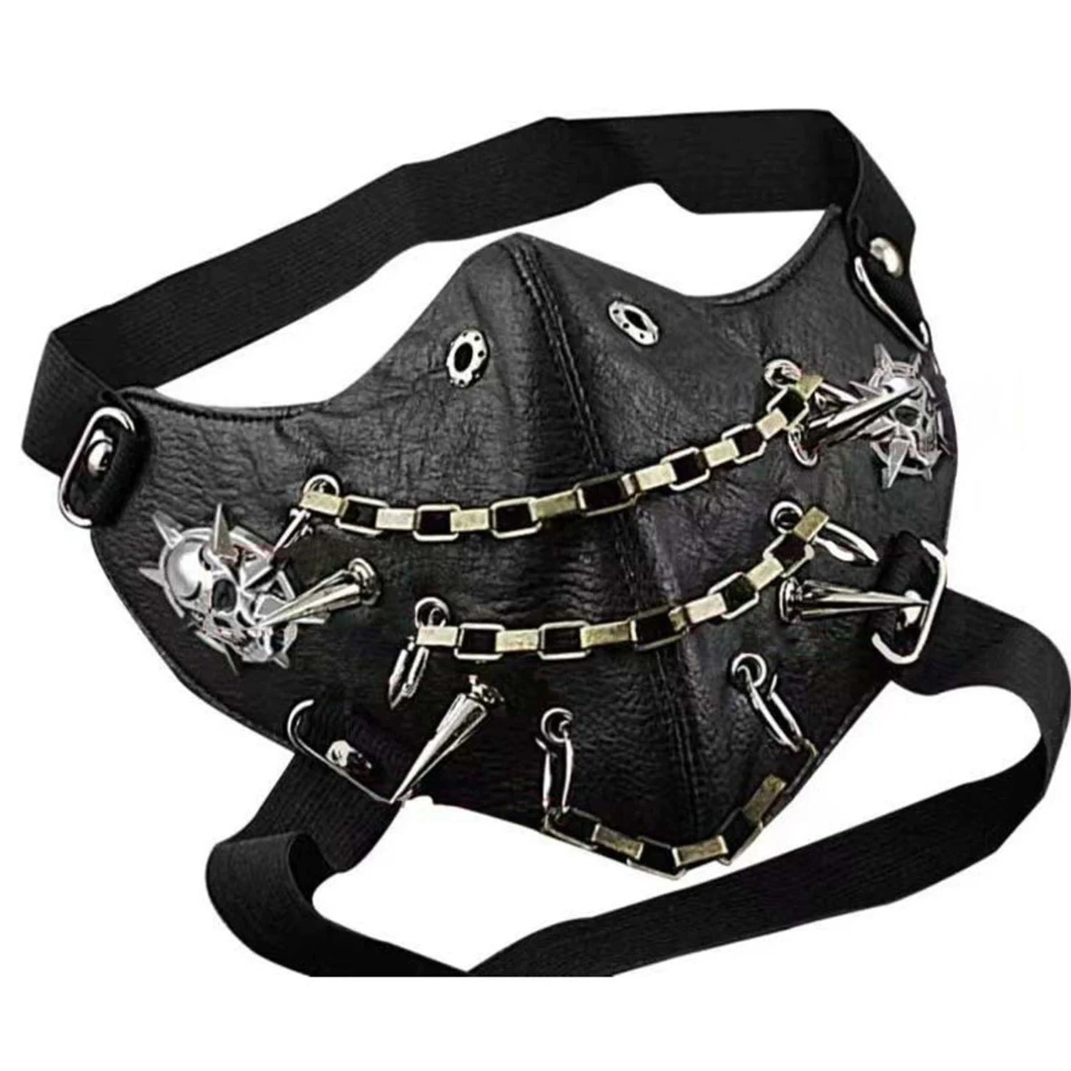 Steampunk Half-Face Mask | Gear & Spike | 10 Styles