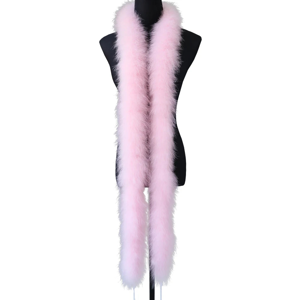 Turkey Feather Boa | Soft Stage Glamour