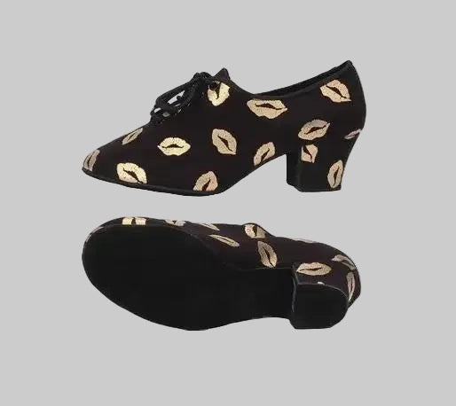 Women's Latin Dance Shoes - Professional Ballroom Sneakers